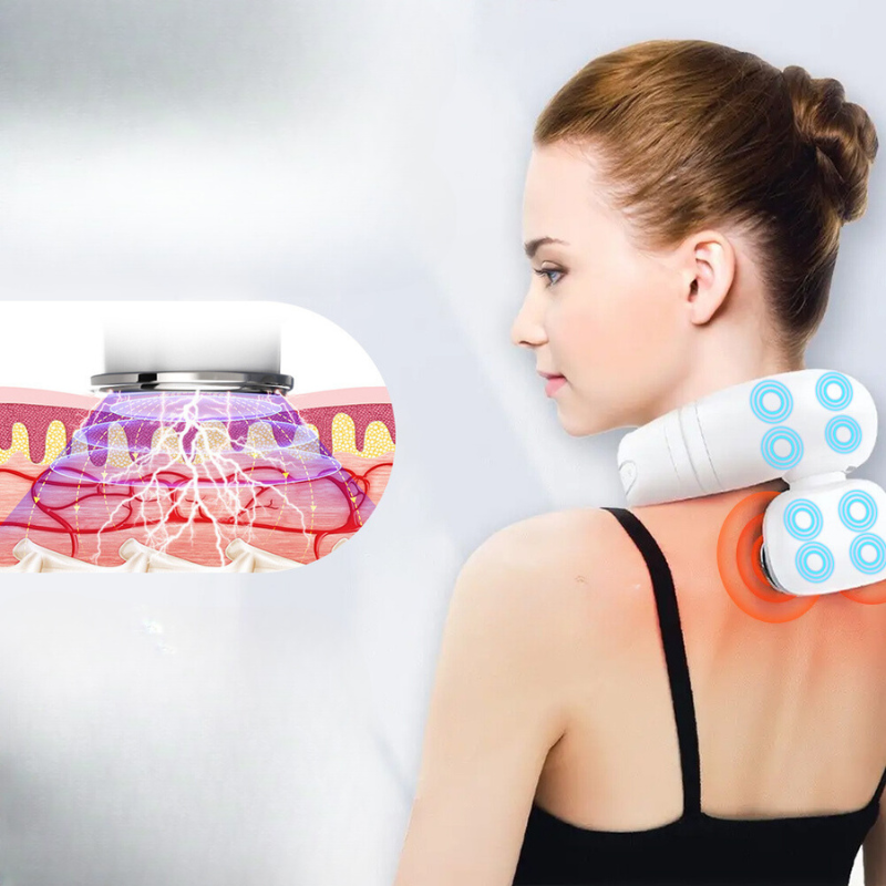 NeckRelief – Smartes Nackenmassagegerät mit TENS und EMS